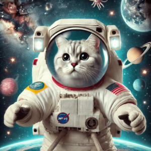 ChatGPT Astronauten-Katze